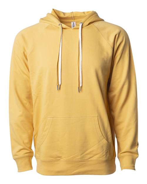 INDEPENDANT TRADING CO. ICON LIGHTWEIGHT LOOPBACK TERRY HOODED SWEATSHIRT