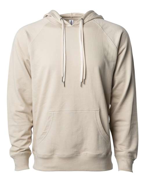 INDEPENDANT TRADING CO. ICON LIGHTWEIGHT LOOPBACK TERRY HOODED SWEATSHIRT