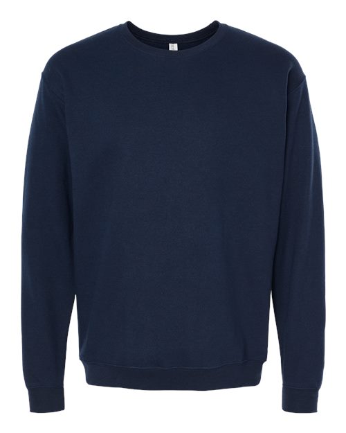M&O KNITS ADULT UNISEX CREWNECK FLEECE