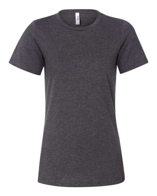 BELLA + CANVAS LADIES RELAXED FIT HEATHER CVC TEE