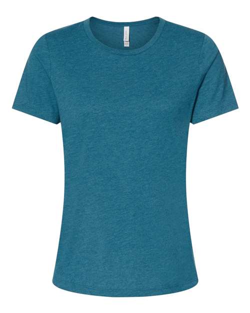 BELLA + CANVAS LADIES RELAXED FIT HEATHER CVC TEE