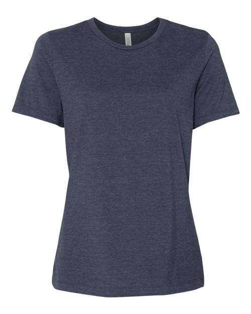 BELLA + CANVAS LADIES RELAXED FIT HEATHER CVC TEE