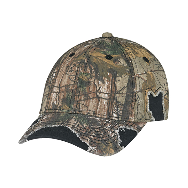 AJM CAMO ENZYME WASHED DELUXE CHINO TWILL HAT
