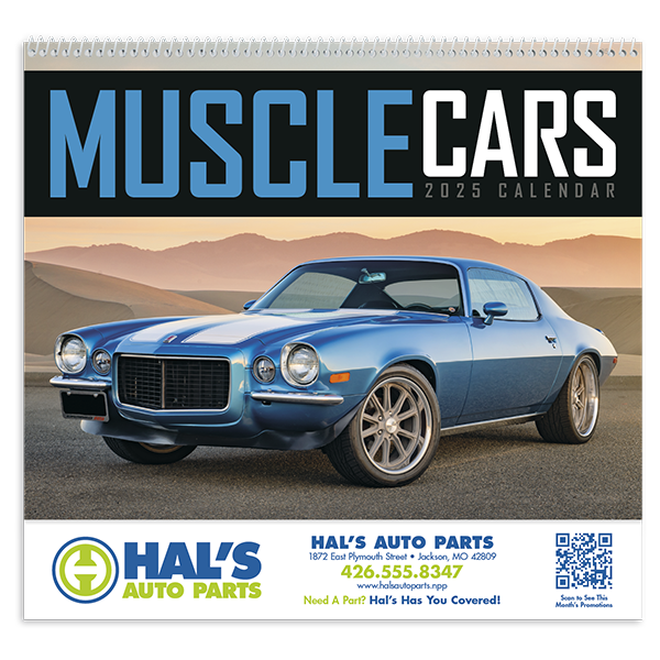 MUSCLE CARS CALENDAR