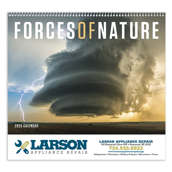 FORCES OF NATURE CALENDAR