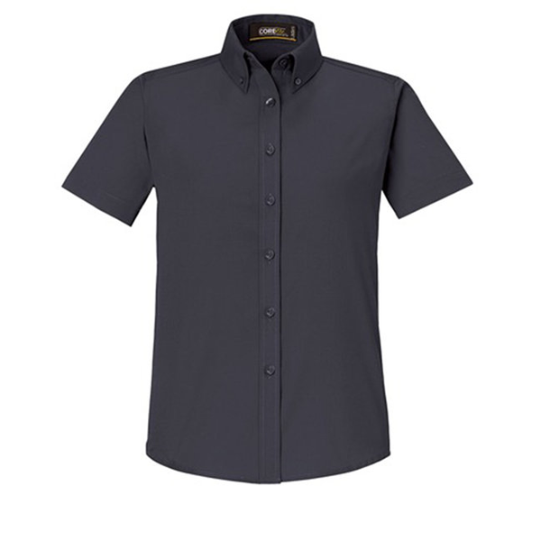 CORE365 LADIES OPTIMUM SHORT SLEEVE TWILL DRESS SHIRT