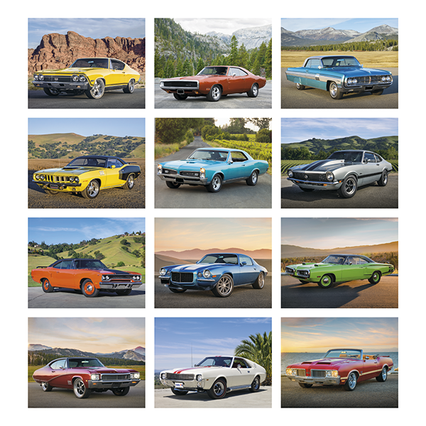 MUSCLE CARS CALENDAR