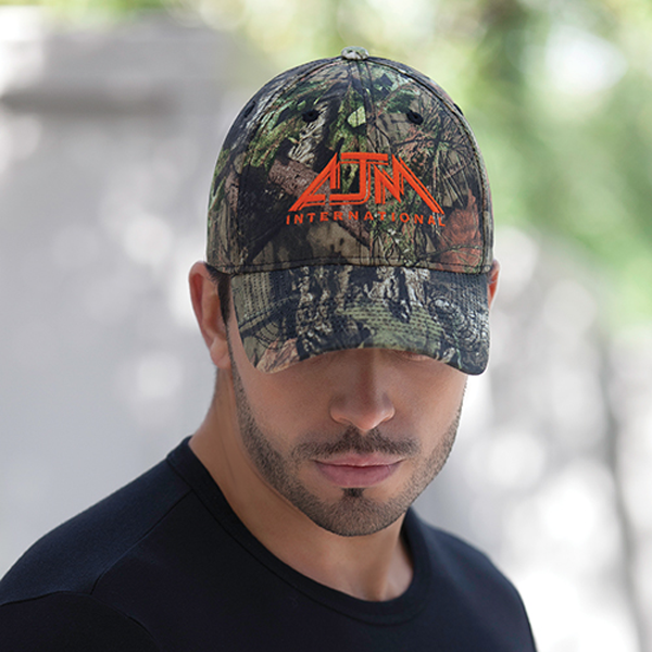 AJM BRUSHED CAMO POLYCOTTON HAT