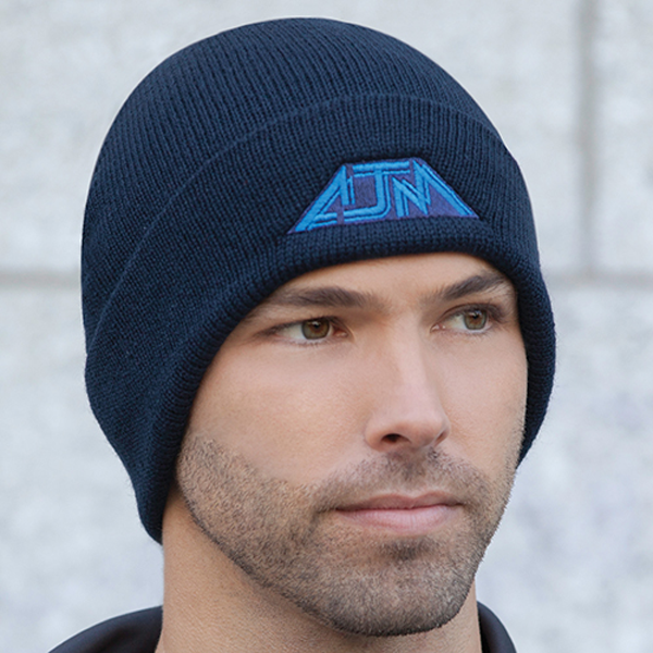 AJM ACRYLIC JERSEY KNIT CUFF TOQUE