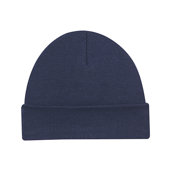 AJM ACRYLIC RIB KNIT CUFF TOQUE