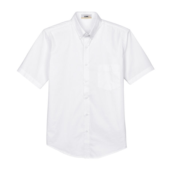 CORE365 MEN'S OPTIMUM SHORT SLEEVE TWILL DRESS SHIRT