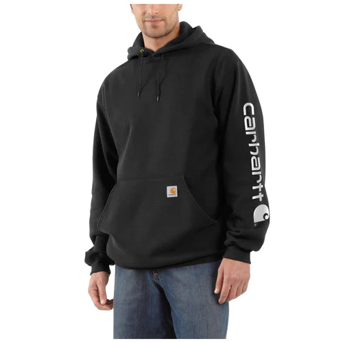 CARHARTT LOOSE FIT MIDWEIGHT LOGO SLEEVE SWEATSHIRT