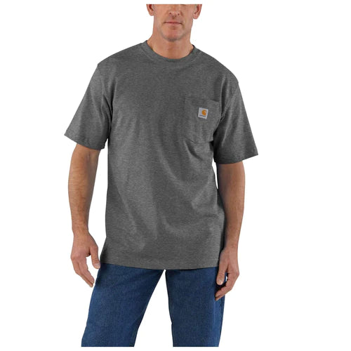 CARHARTT LOOSE FIT HEAVYWEIGHT SHORT-SLEEVE POCKET T-SHIRT