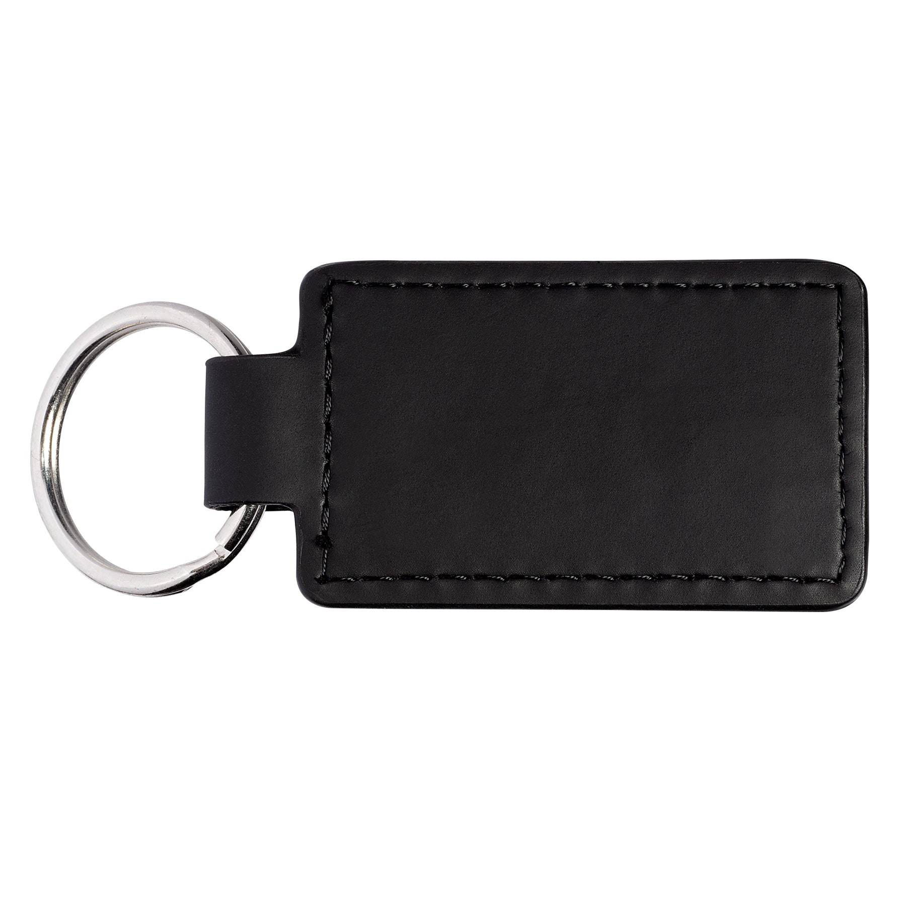 TUSCANY PU LEATHER RECTANGLE KEY RING