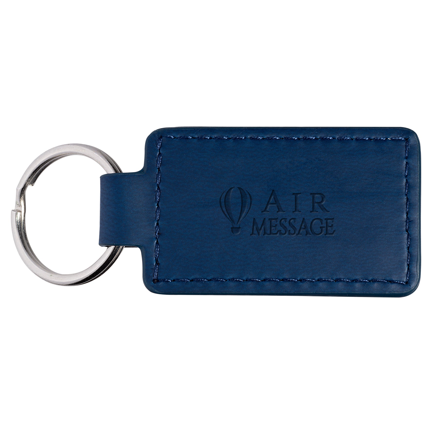 TUSCANY PU LEATHER RECTANGLE KEY RING