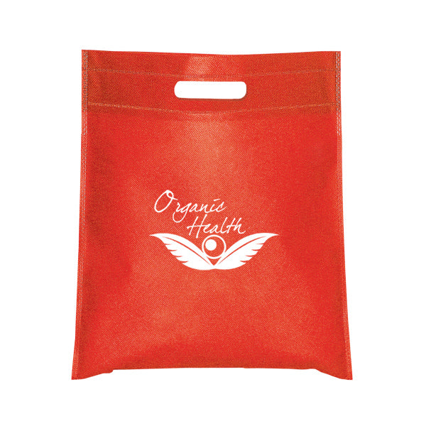 SMALL NON WOVEN CUT-OUT HANDLE TOTE