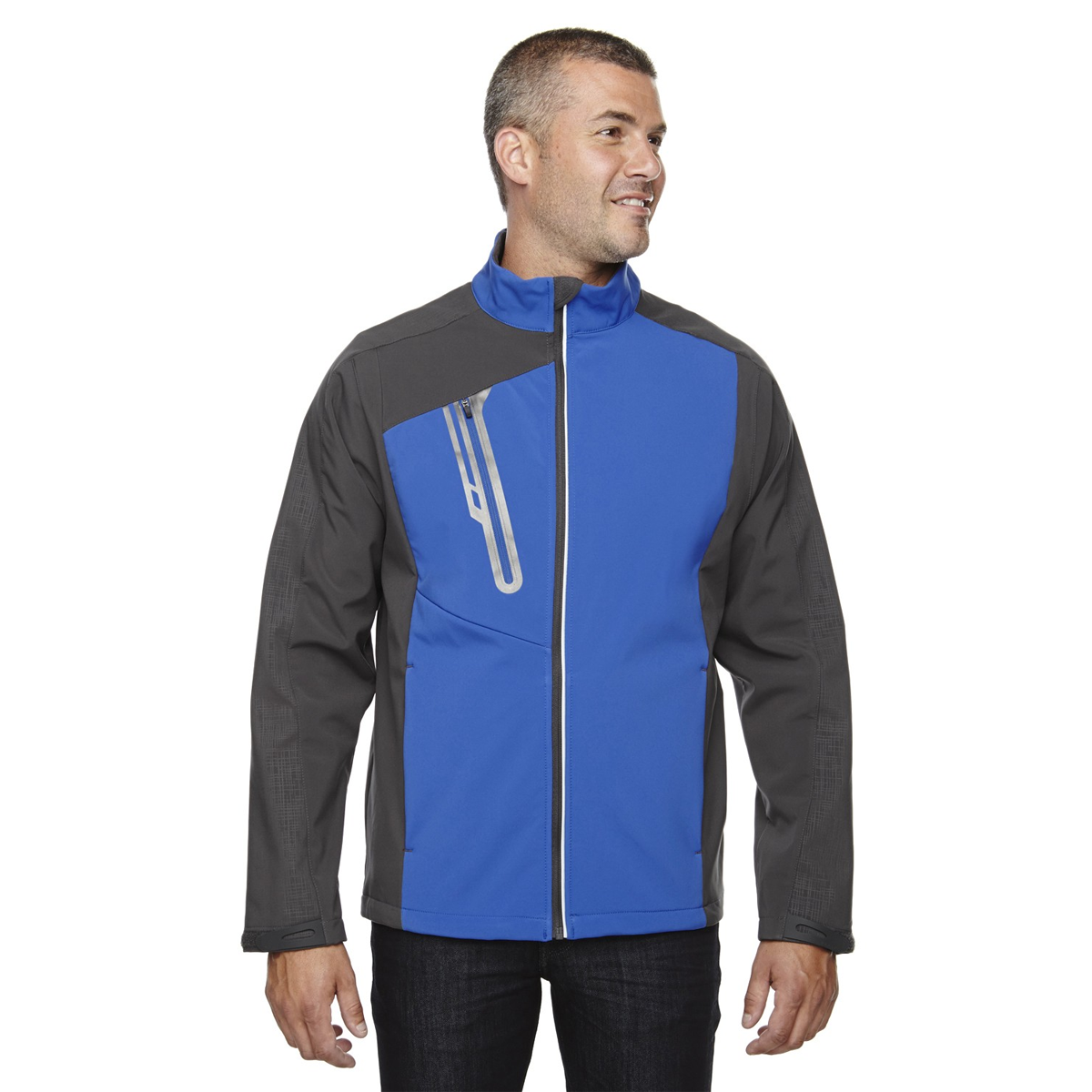 NORTH END MEN'S TERRAIN COLORBLOCK SOFTSHELL JACKET