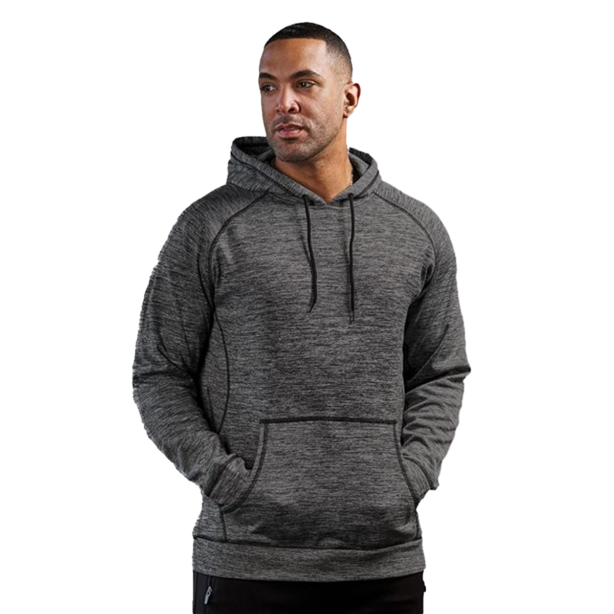 BURNSIDE ADULT PERFORMANCE RAGLAN PULLOVER HOODIE