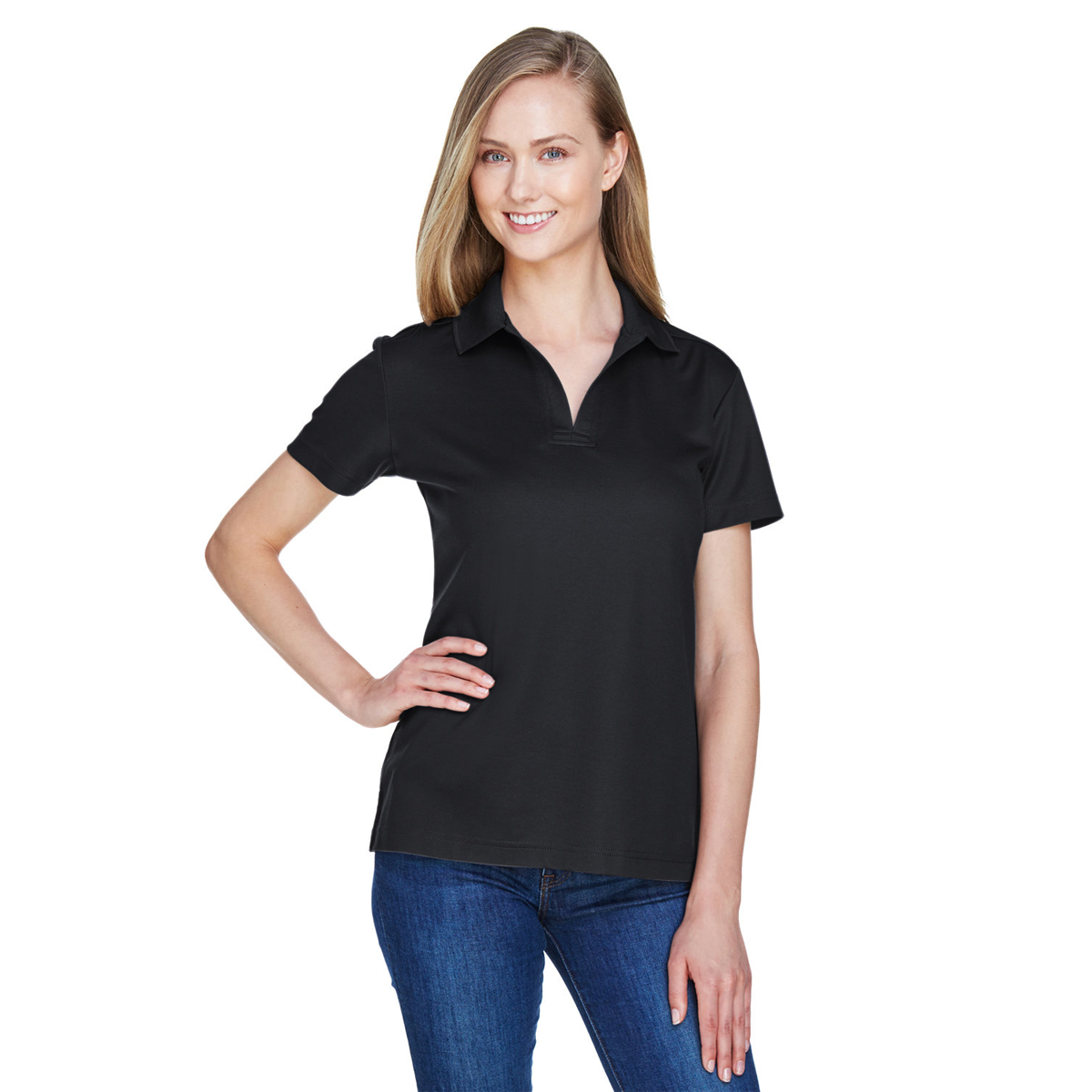 DEVON & JONES LADIES CROWNLUX PERFORMANCE POLO