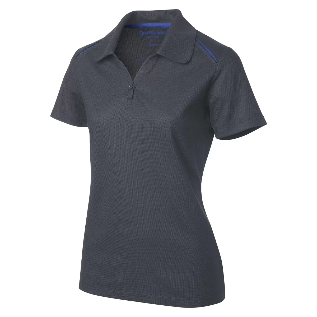 COAL HARBOUR LADIES SNAG RESISTANT CONTRAST INSET POLO SHIRT