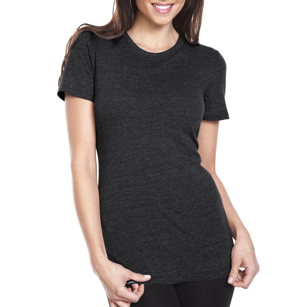 NEXT LEVEL LADIES' TRIBLEND CREW T-SHIRT