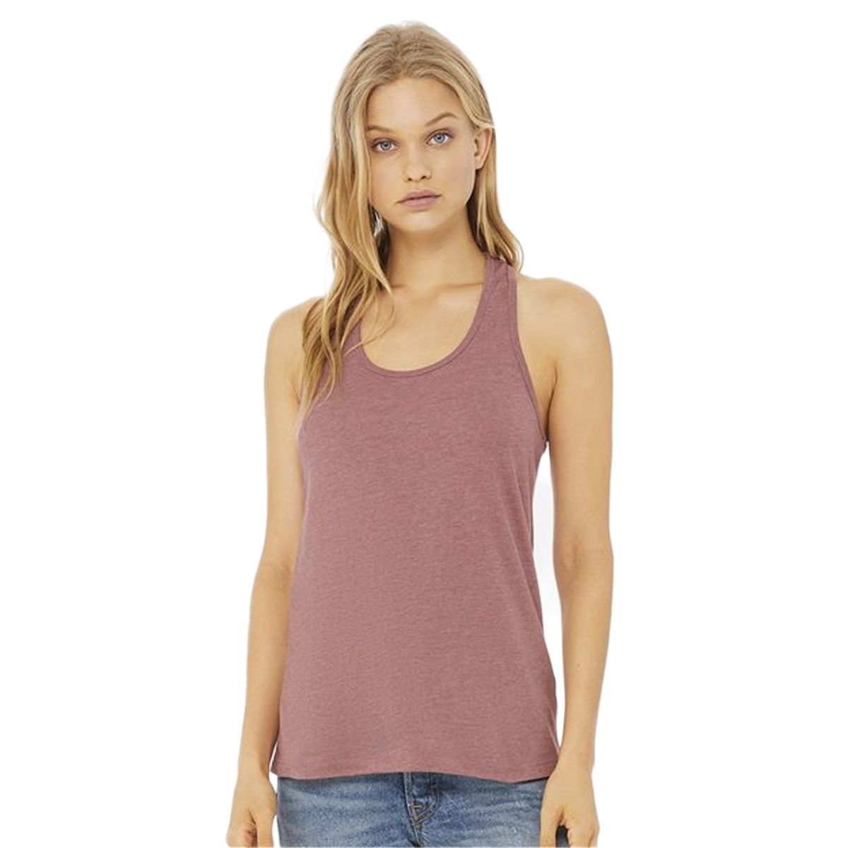 BELLA & CANVAS LADIES JERSEY RACERBACK TANK