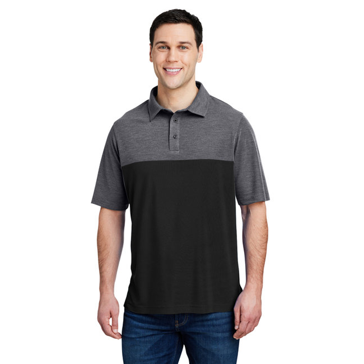 CORE365 MEN'S FUSION CHROMASOFT COLORBLOCK POLO