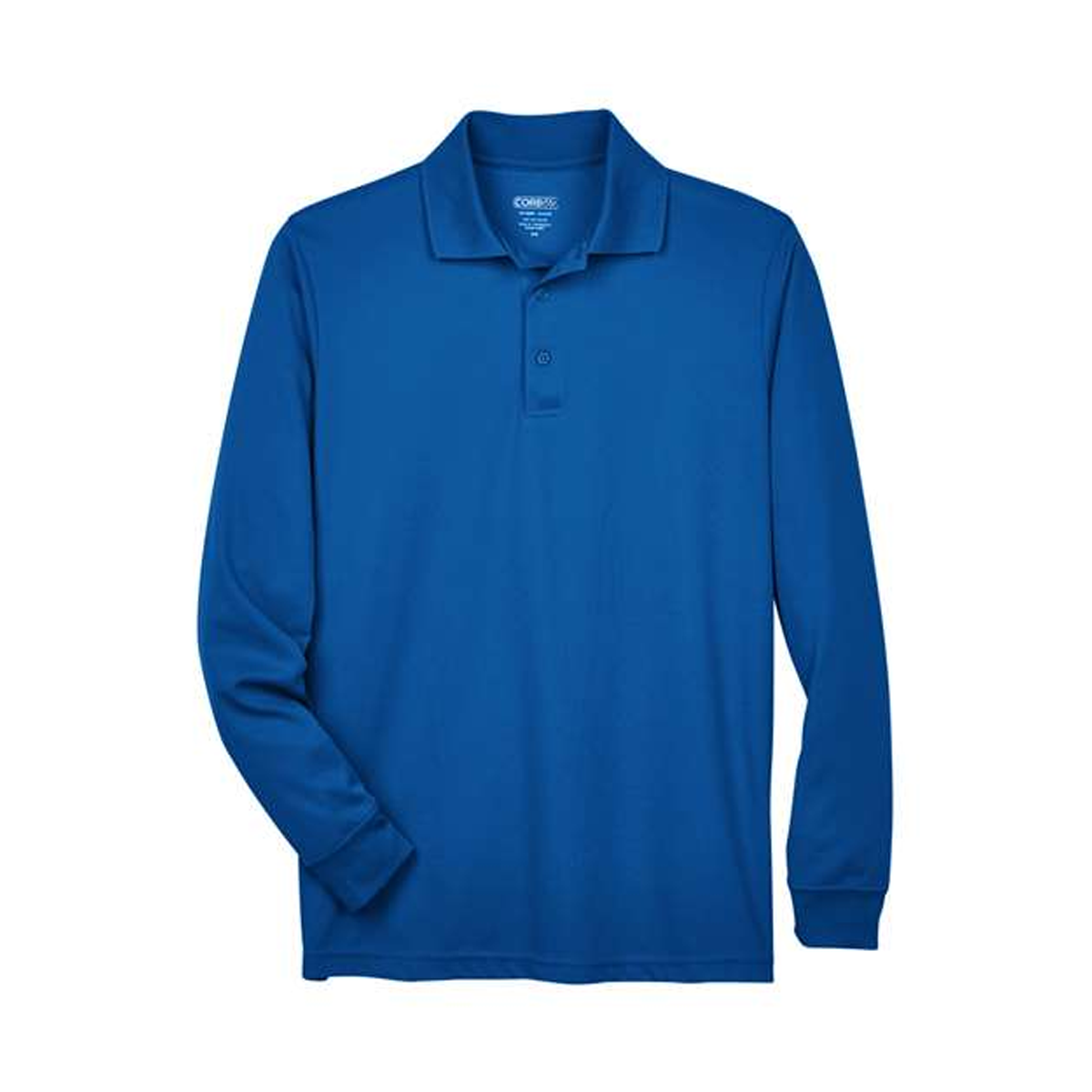 CORE365 MEN'S PINNACLE PERFORMANCE LONG-SLEEVE PIQUE POLO