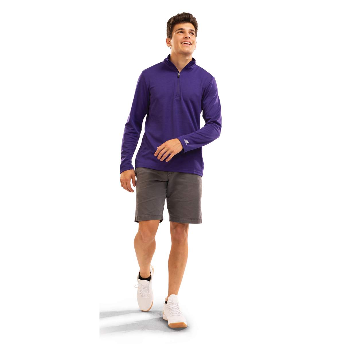 RUSSELL DRI-POWER LIGHTWEIGHT QUARTER-ZIP