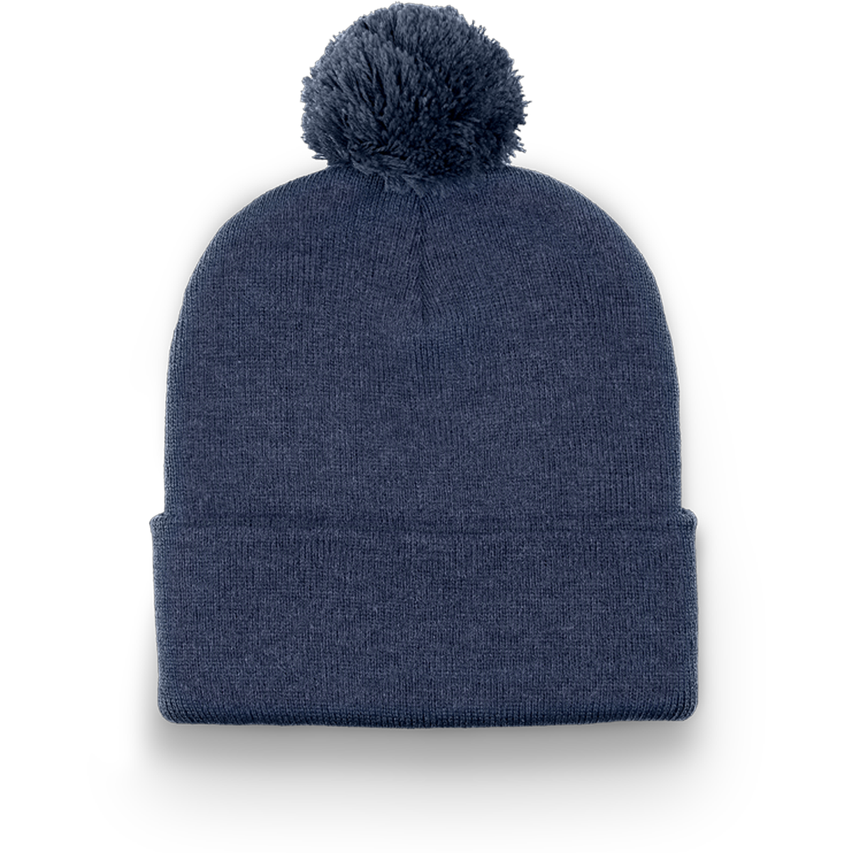 DIVISION TRADITIONAL SOLID CUFF TOQUE WITH POM