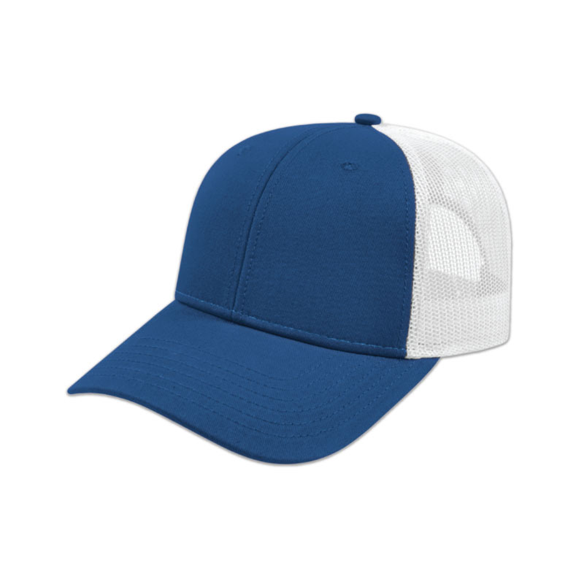 CAP AMERICA LOW PROFILE MODIFIED FLAT BILL TRUCKER SNAPBACK HAT