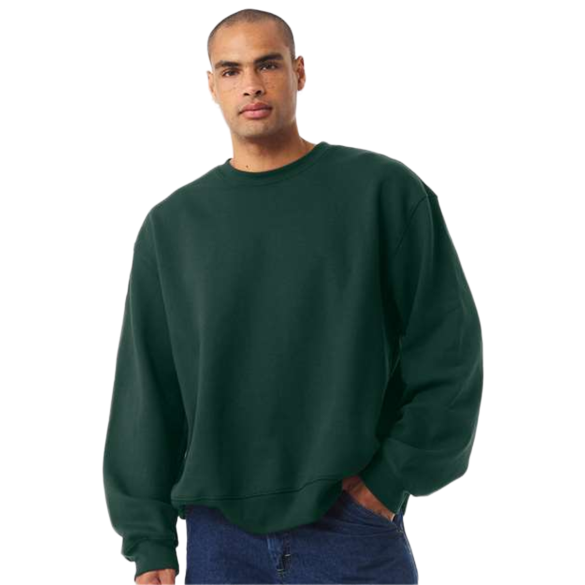 BELLA + CANVAS ADULT 10oz HEAVYWEIGHT CREWNECK SWEATSHIRT