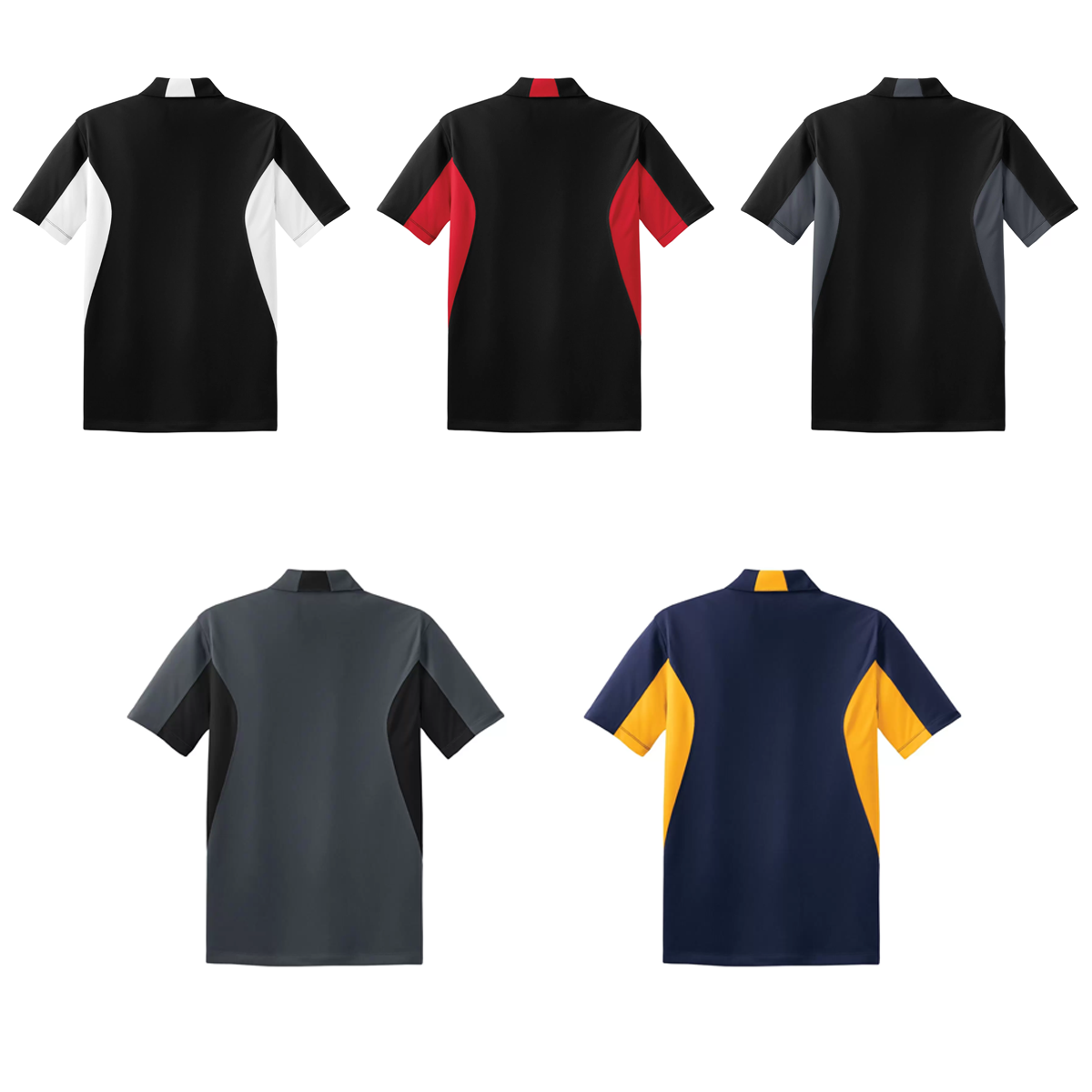 COAL HARBOUR MEN'S SNAG RESISTANT COLOUR BLOCK POLO SHIRT