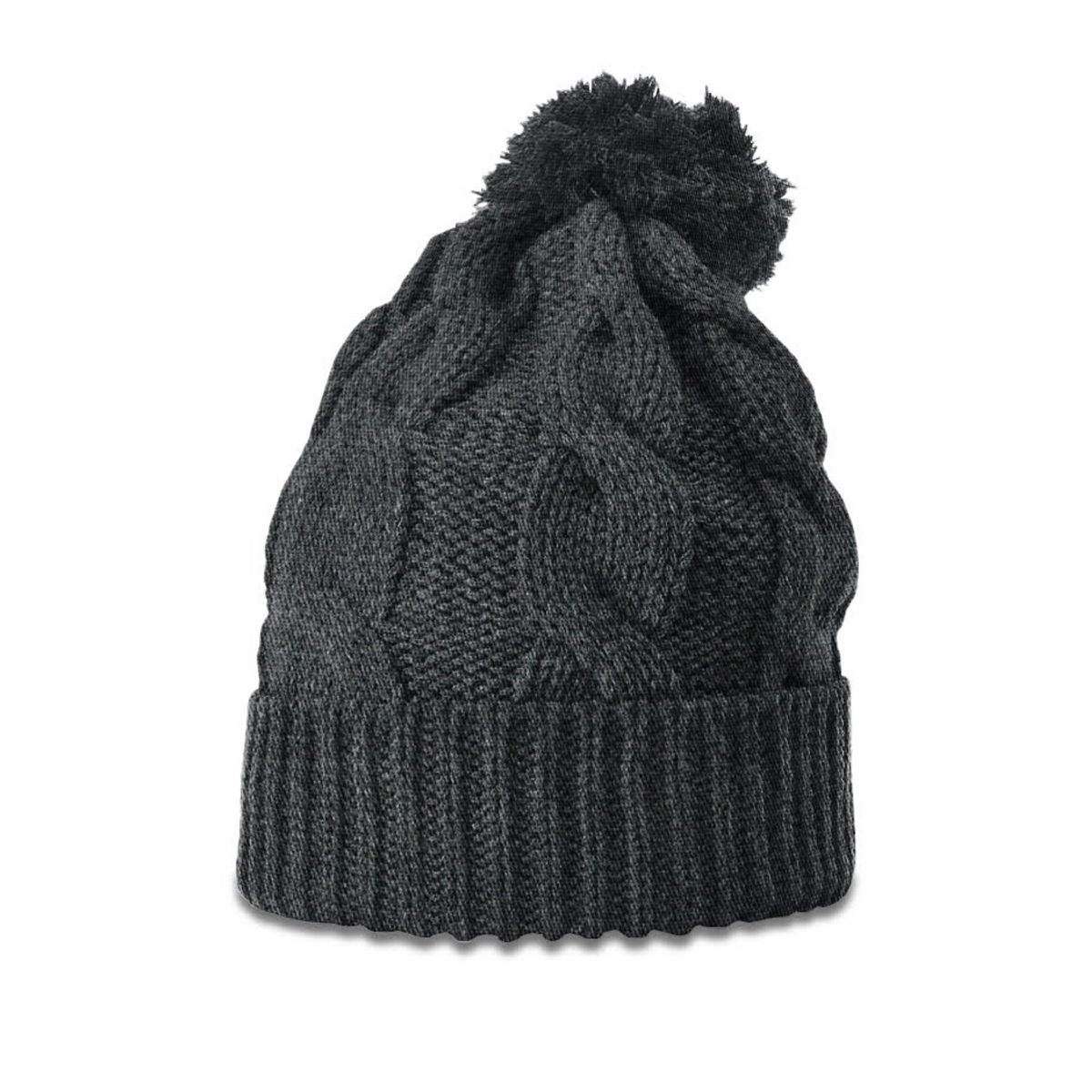 RICHARDSON CHUNK TWIST KNIT BEANIE WITH CUFF AND POM