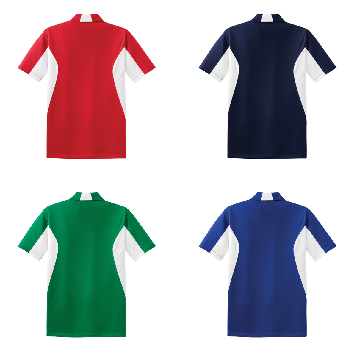 COAL HARBOUR MEN'S SNAG RESISTANT COLOUR BLOCK POLO SHIRT