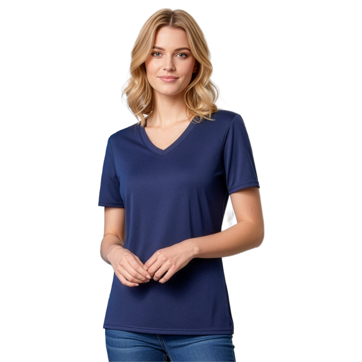 FASHION BIZ LADIES AERO SHORT SLEEVE TEE