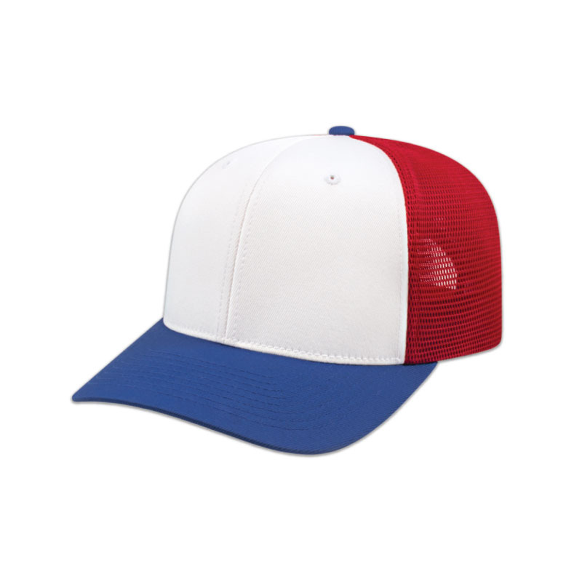 CAP AMERICA FLEXFIT TRUCKER MESH BACK CAP