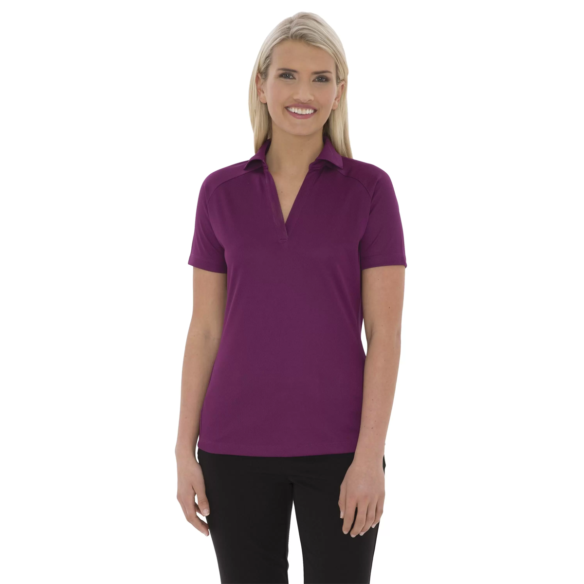 COAL HARBOUR LADIES TECH MESH SNAG RESISTANT POLO SHIRT