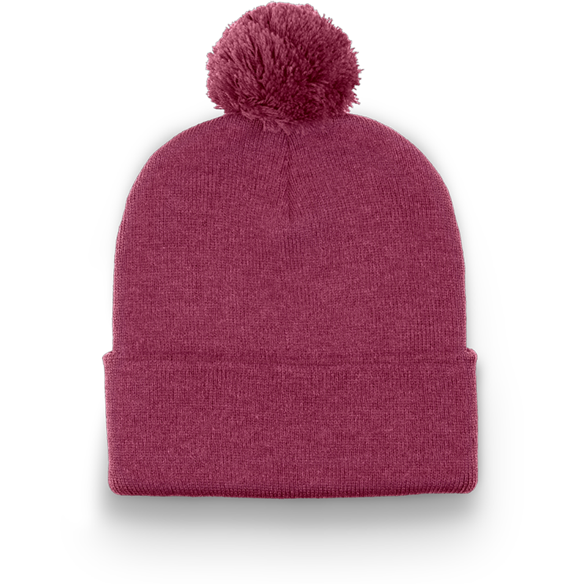 DIVISION TRADITIONAL SOLID CUFF TOQUE WITH POM