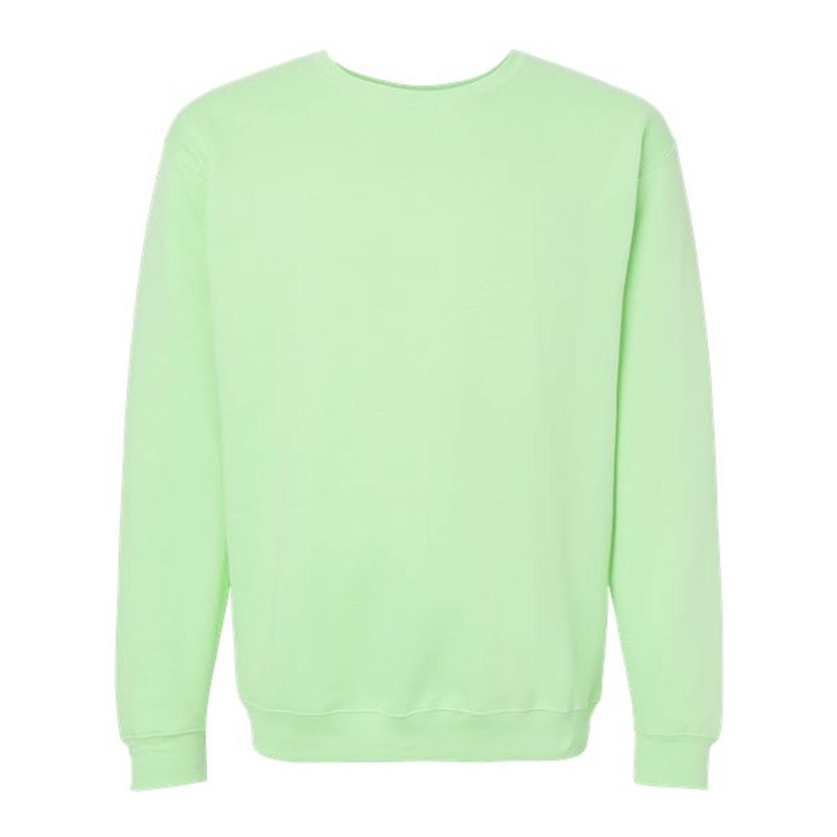 M&O KNITS ADULT UNISEX CREWNECK FLEECE