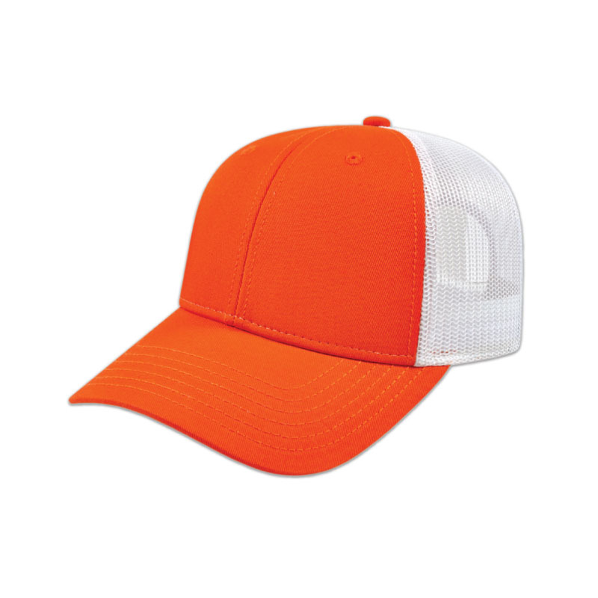 CAP AMERICA LOW PROFILE MODIFIED FLAT BILL TRUCKER SNAPBACK HAT