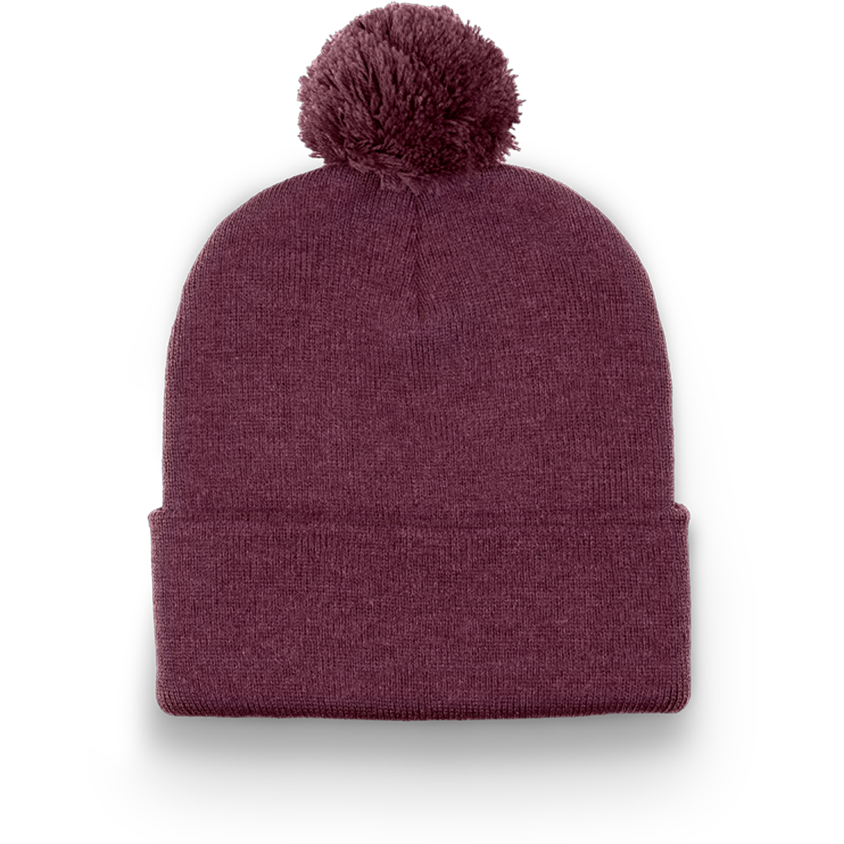 DIVISION TRADITIONAL SOLID CUFF TOQUE WITH POM