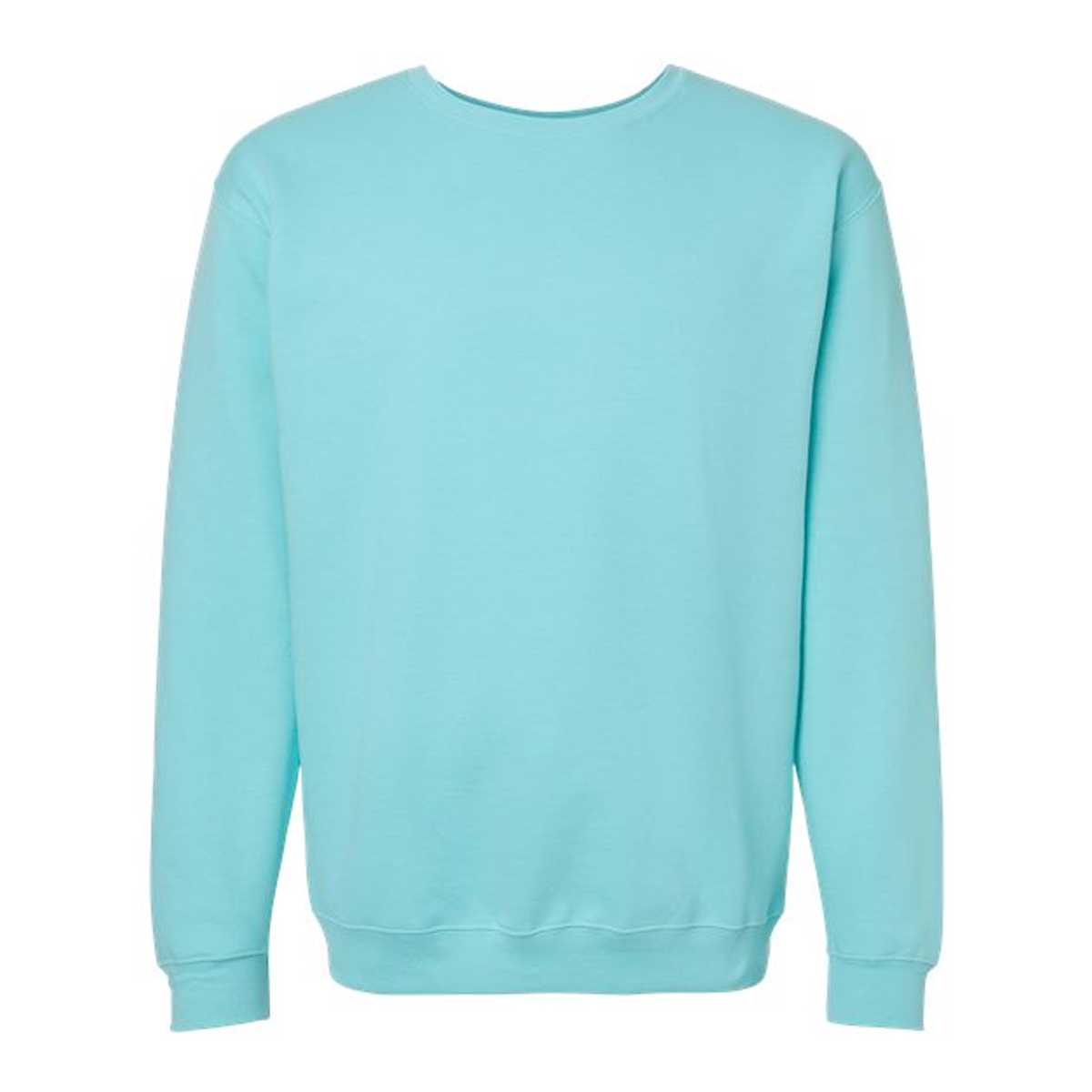 M&O KNITS ADULT UNISEX CREWNECK FLEECE