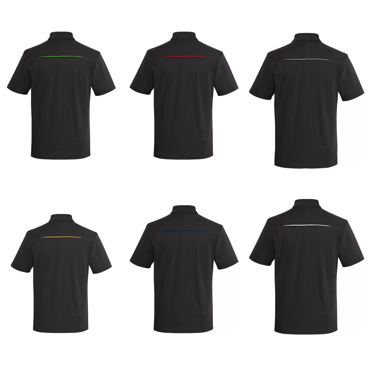 COAL HARBOUR MEN'S SNAG RESISTANT CONTRAST INSET POLO SHIRT