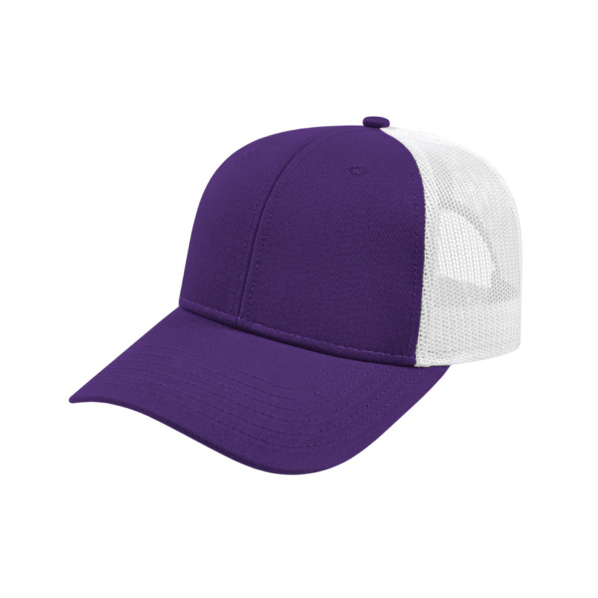 CAP AMERICA LOW PROFILE MODIFIED FLAT BILL TRUCKER SNAPBACK HAT
