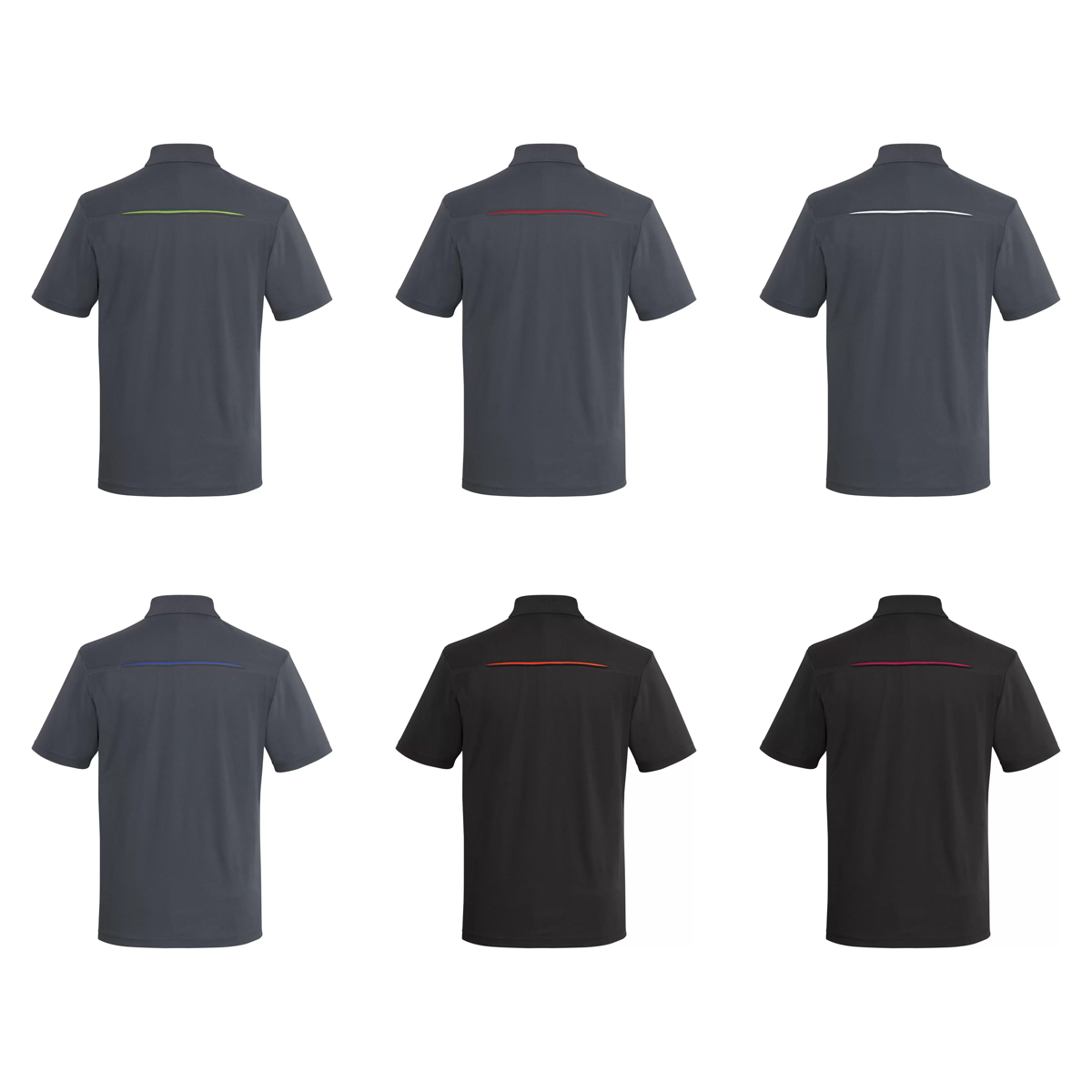 COAL HARBOUR MEN'S SNAG RESISTANT CONTRAST INSET POLO SHIRT