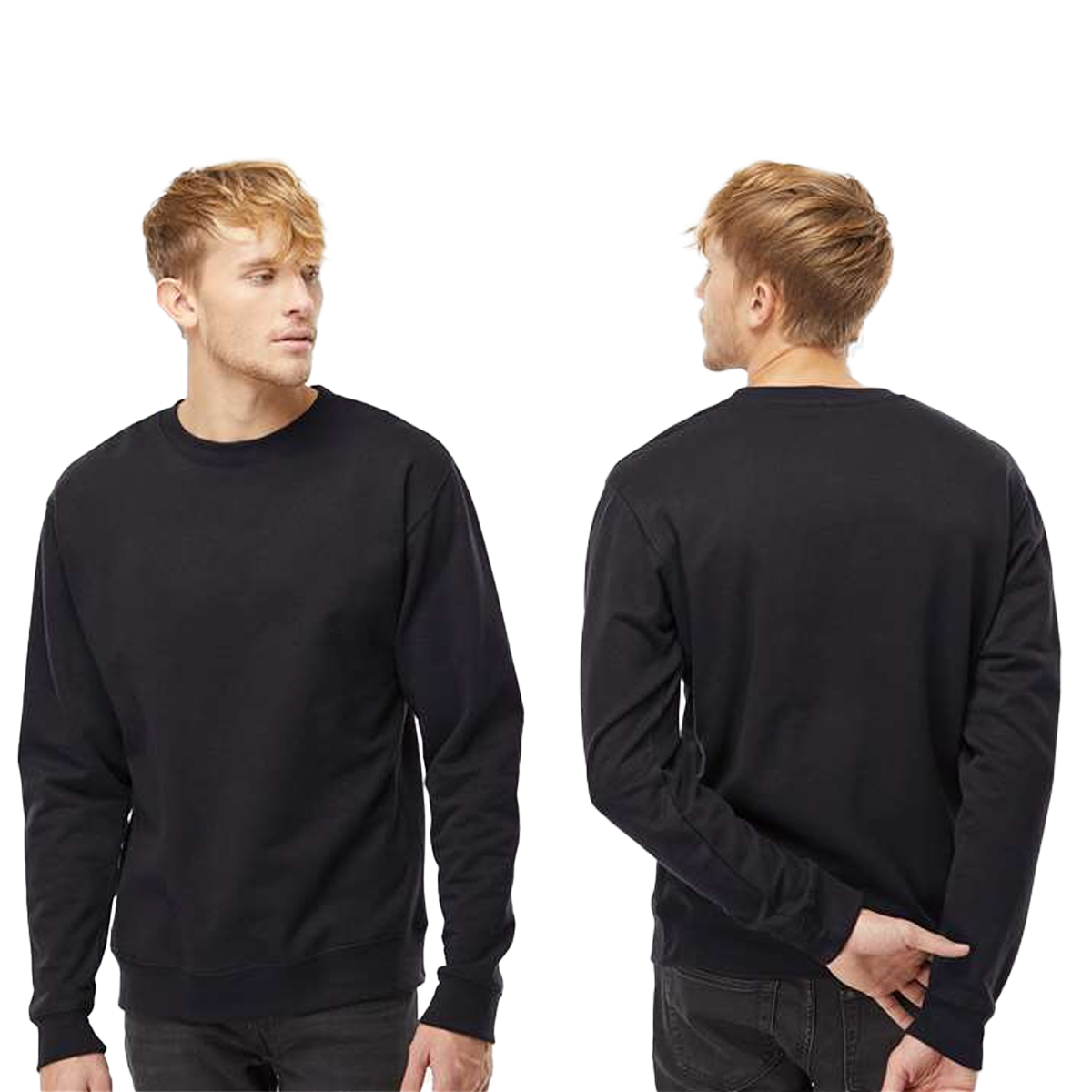 INDEPENDENT TRADING CO. ADULT MIDWEIGHT CREWNECK SWEATSHIRT