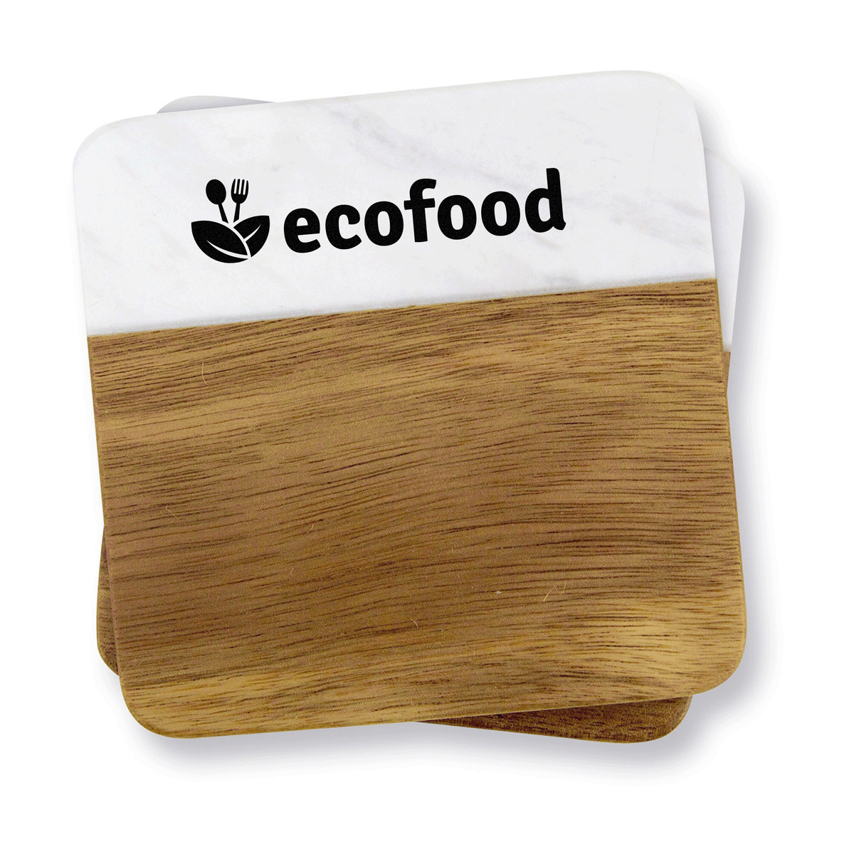 TWO PIECE CALACATTA COASTER SET