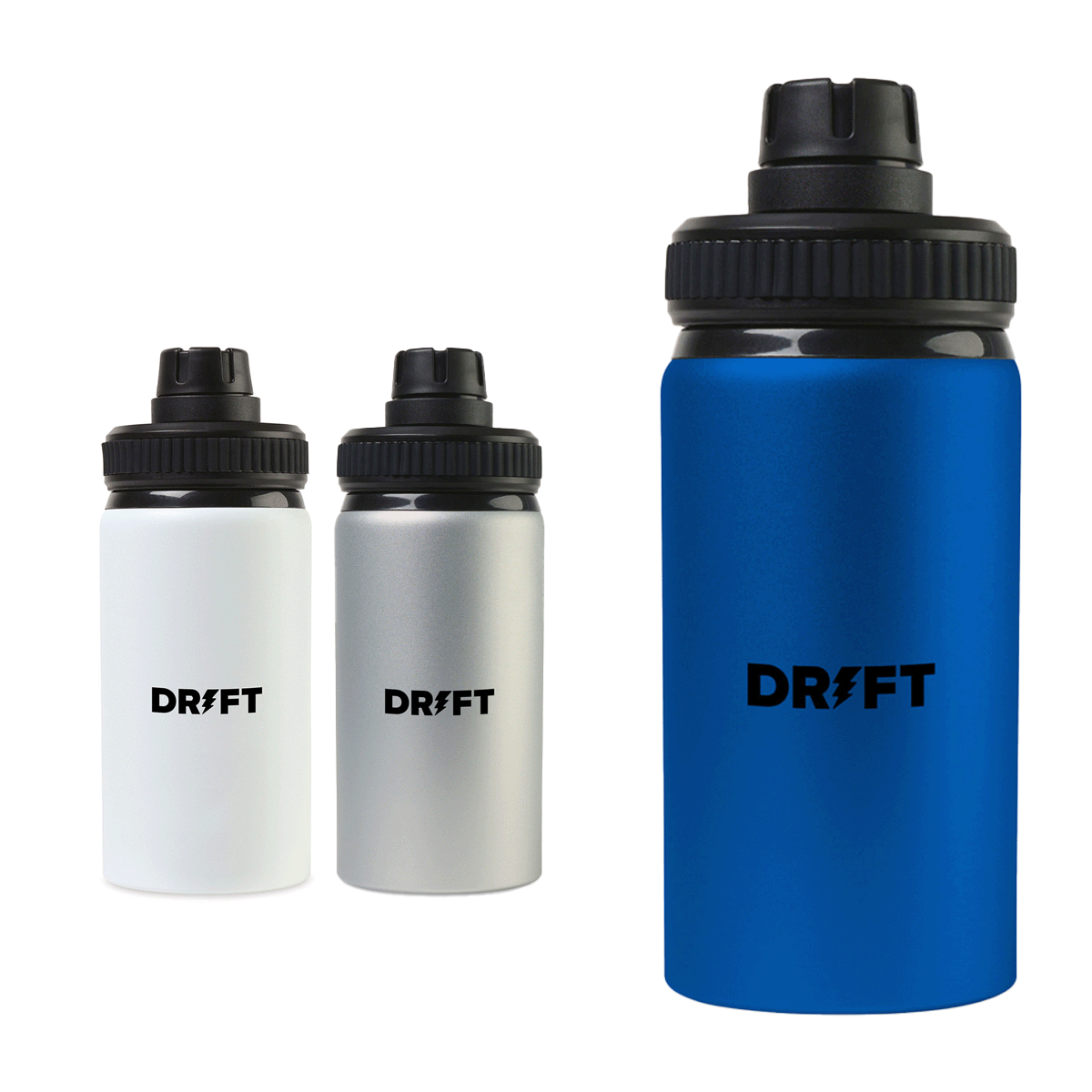 JETT ALUMINUM CHUG LID HYDRATION BOTTLE 16oz