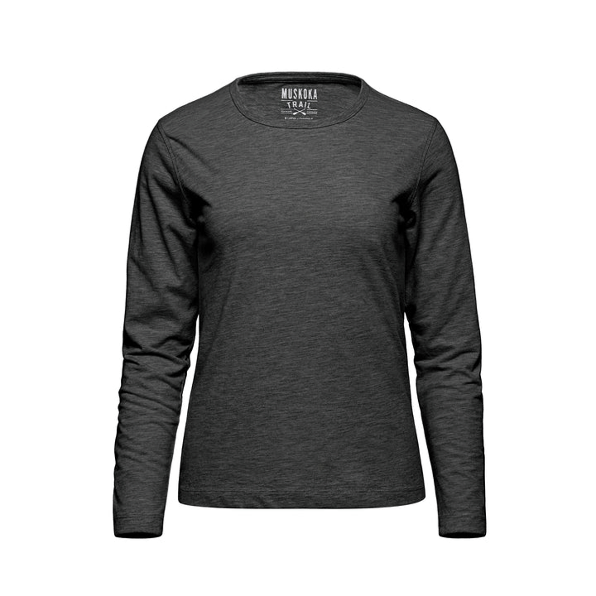 CANADA SPORTSWEAR LADIES RIVERSIDE COTTON-POLY LONG SLEEVE CREWNECK SHIRT